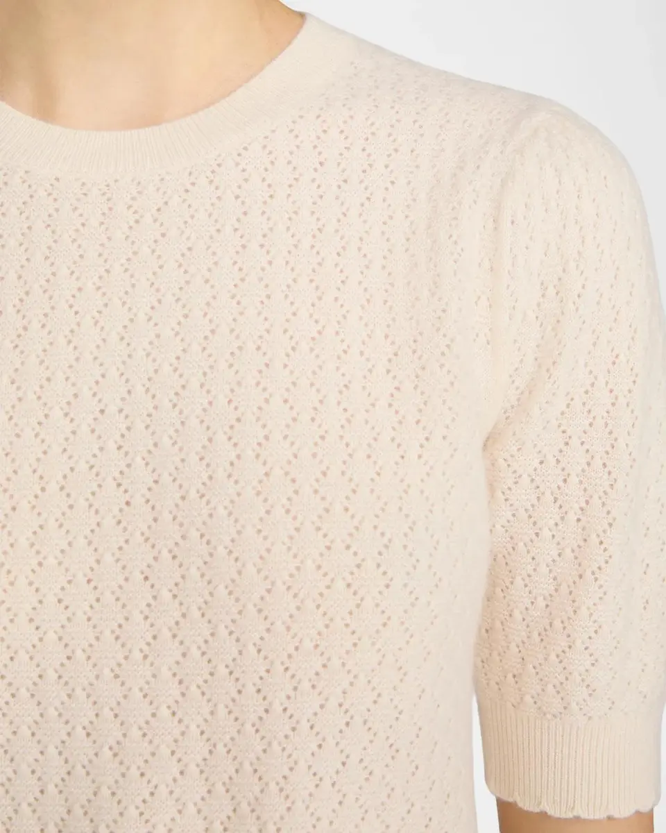 Frame The Gathered Honeycomb Cashmere Sweater | Thumbnail 4