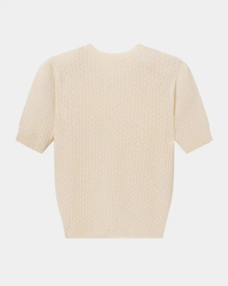 Frame The Gathered Honeycomb Cashmere Sweater | Thumbnail 6