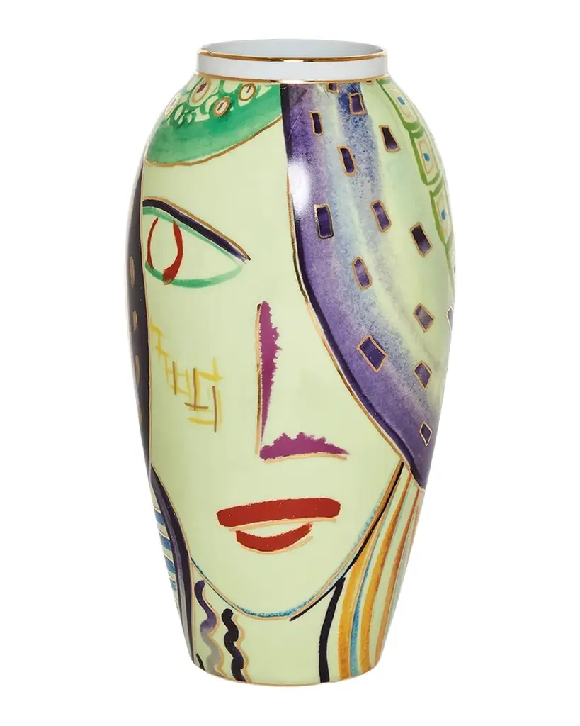 Tania Bulhoes Portrait 12.4" Vase