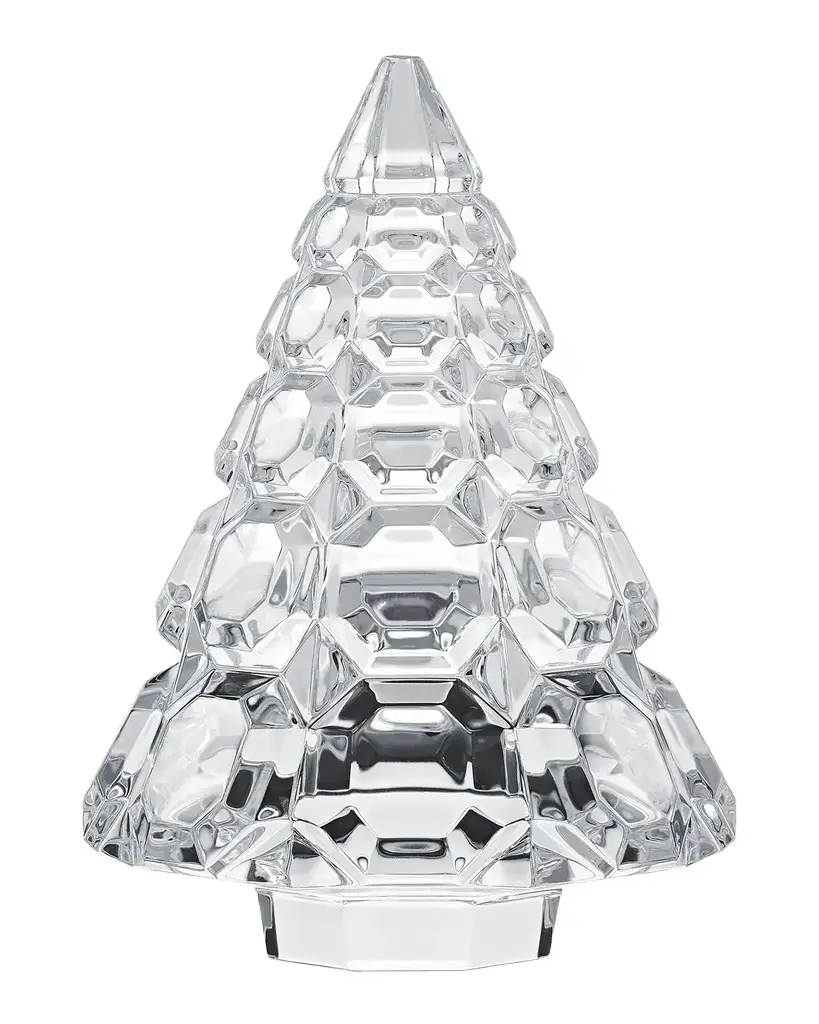 Baccarat Noel Octogone 2026 Crystal 5" Tabletop Christmas Tree, Clear | Image 1 Baccarat Noel Octogone 2026 Crystal 5" Tabletop Christmas Tree, Clear | Image 1