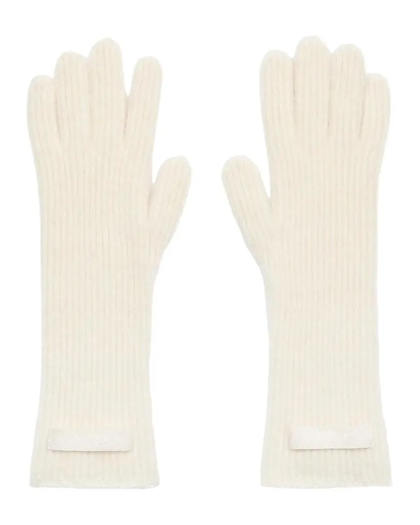 Jacquemus Logo Wool-Blend Gloves | Image 1 Jacquemus Logo Wool-Blend Gloves | Image 1