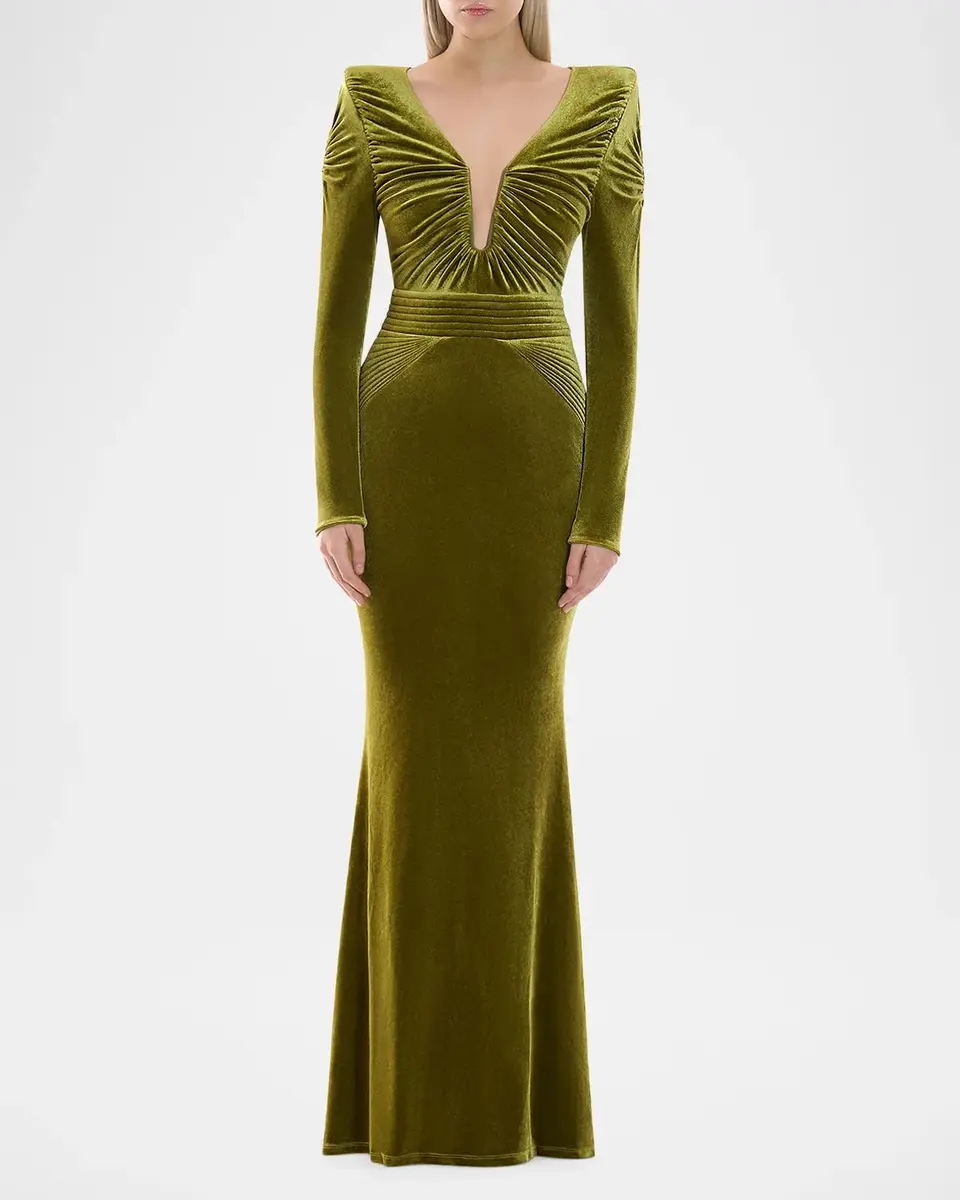 Zhivago The Bloom Velvet Gown | Thumbnail 2 Zhivago The Bloom Velvet Gown | Thumbnail 2