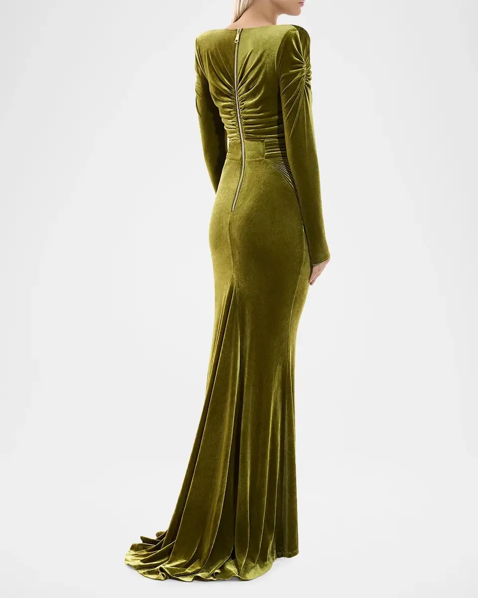 Zhivago The Bloom Velvet Gown | Thumbnail 3 Zhivago The Bloom Velvet Gown | Thumbnail 3