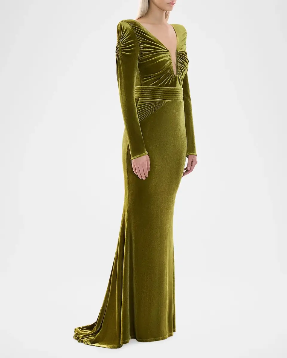 Zhivago The Bloom Velvet Gown | Thumbnail 4 Zhivago The Bloom Velvet Gown | Thumbnail 4