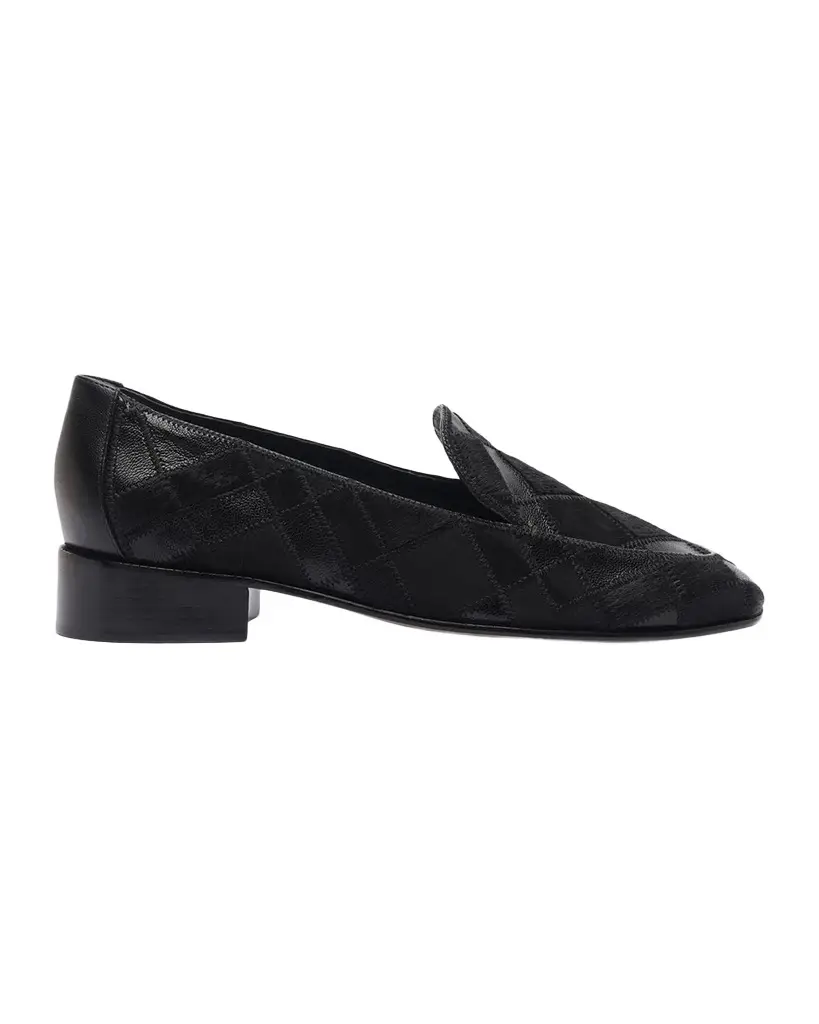 Alexandre Birman Annelise Patchwork Leather Loafers | Image 1 Alexandre Birman Annelise Patchwork Leather Loafers | Image 1