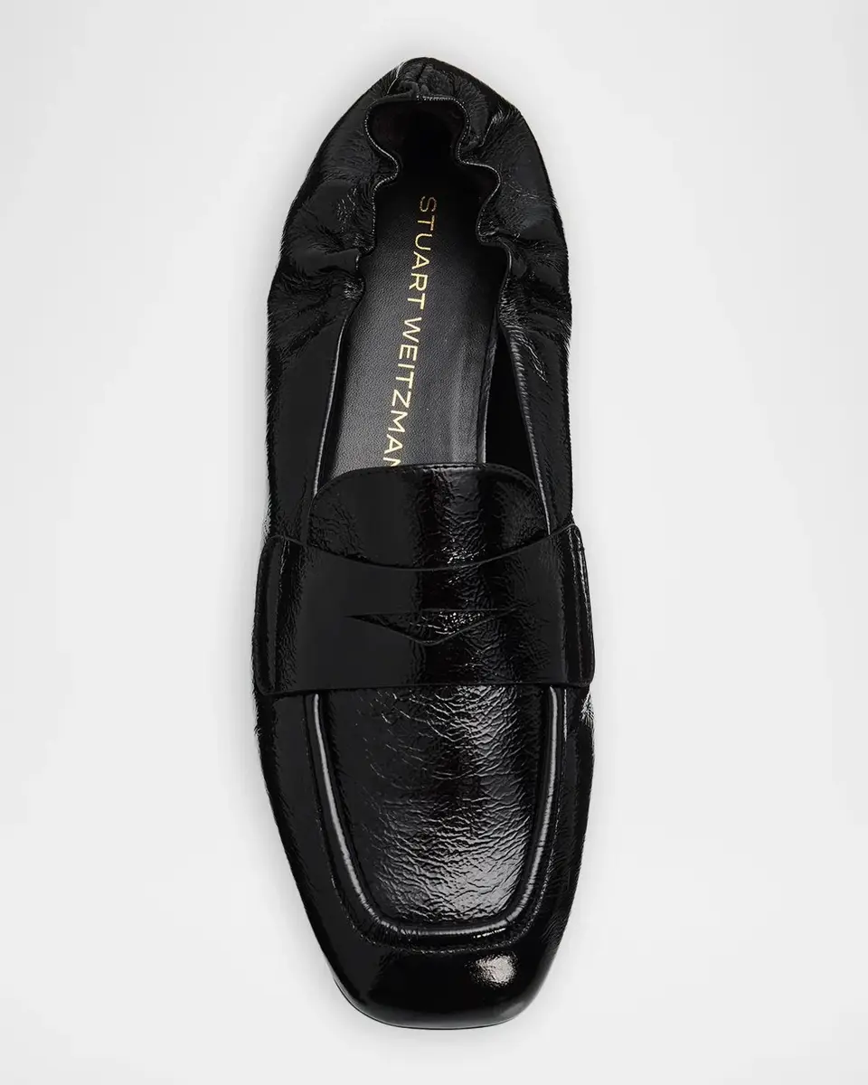 Stuart Weitzman Bryant Patent Leather Penny Loafers | Thumbnail 5 Stuart Weitzman Bryant Patent Leather Penny Loafers | Thumbnail 5