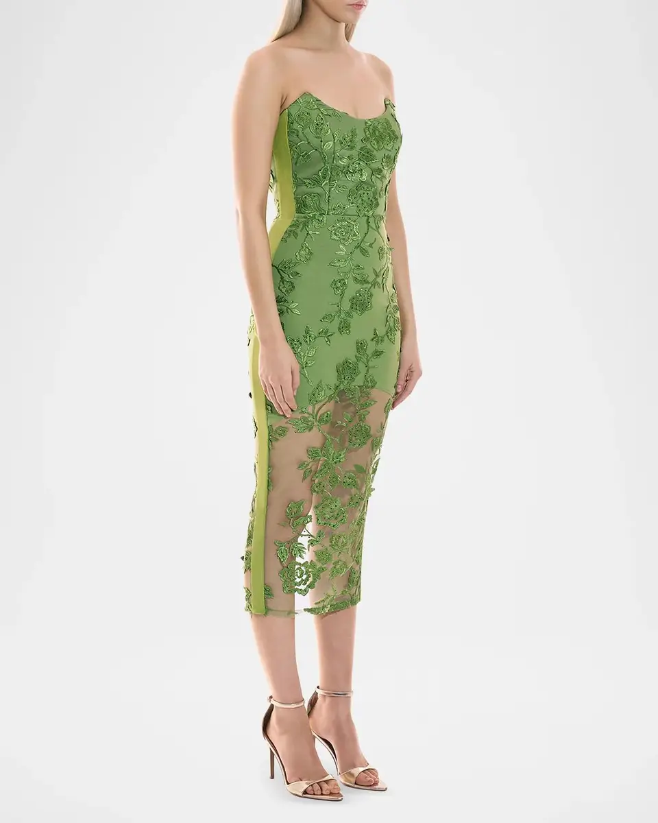 Zhivago The Voice Embellished Midi Dress | Thumbnail 4 Zhivago The Voice Embellished Midi Dress | Thumbnail 4