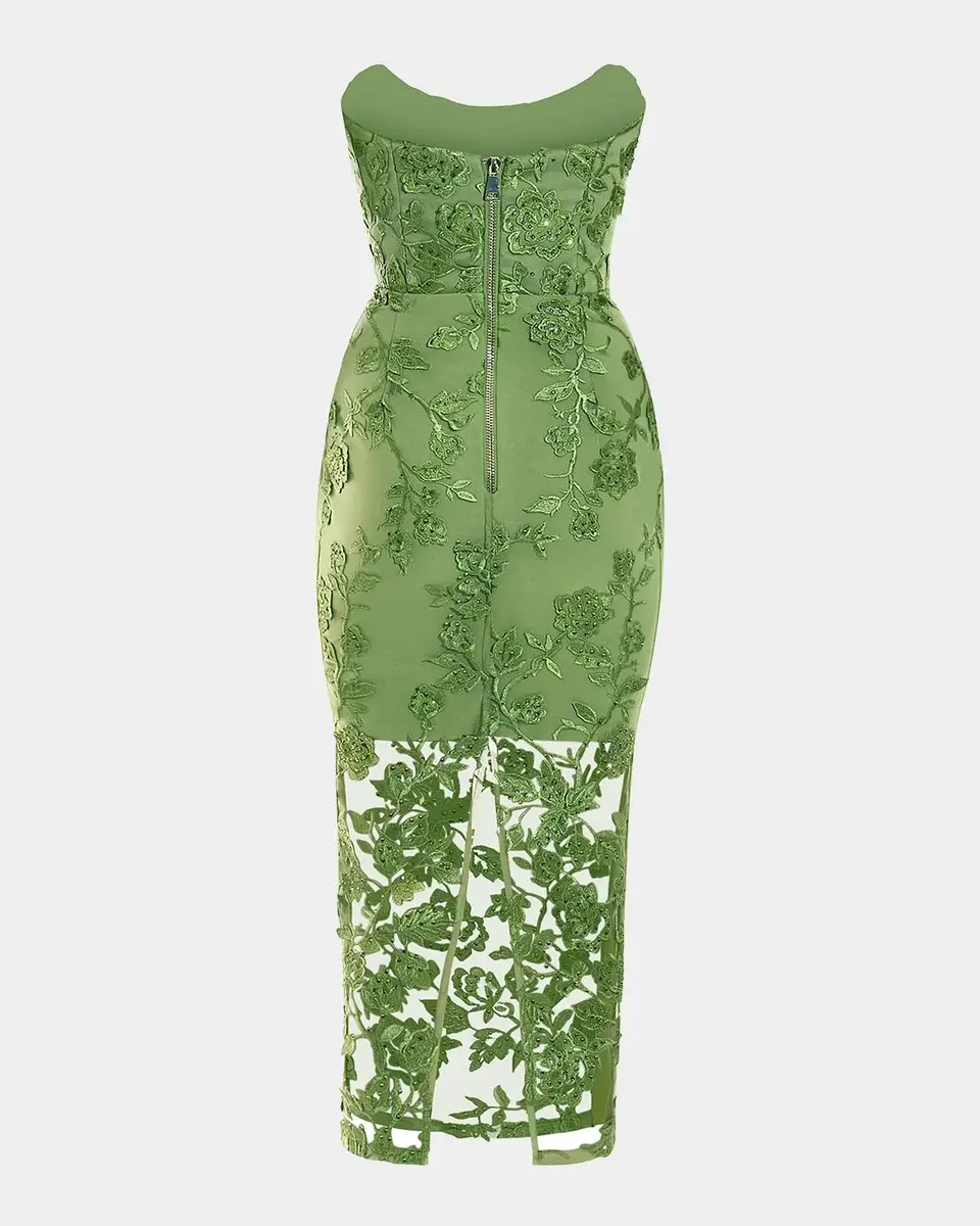 Zhivago The Voice Embellished Midi Dress | Thumbnail 5 Zhivago The Voice Embellished Midi Dress | Thumbnail 5