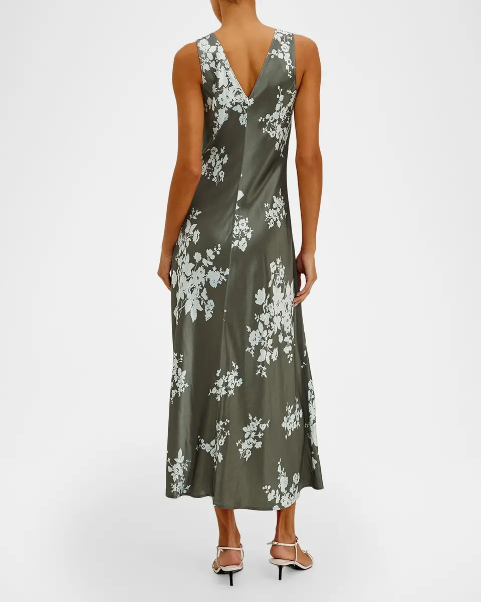 RAILS Camellia Sleeveless V-Neck Midi Dress | Thumbnail 2 RAILS Camellia Sleeveless V-Neck Midi Dress | Thumbnail 2