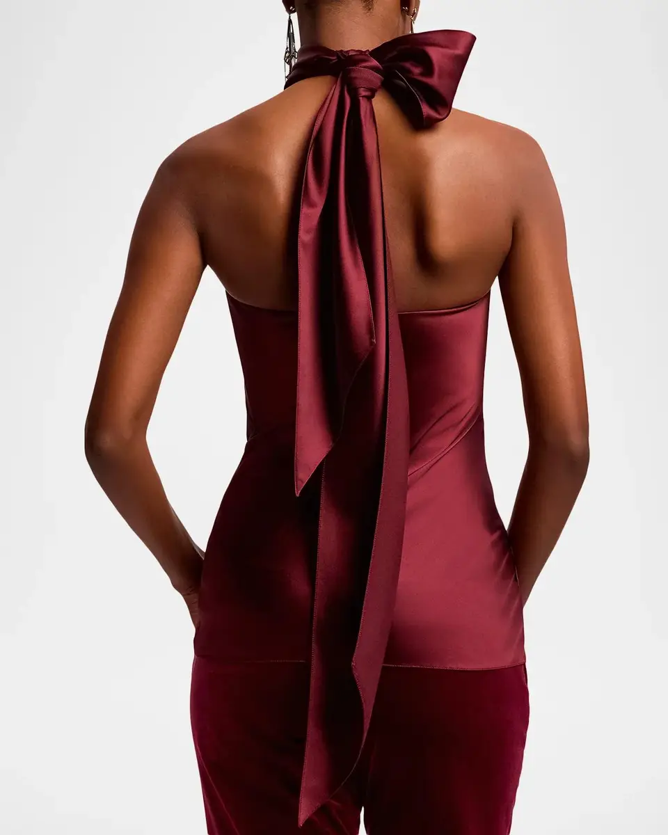 Ralph Lauren Collection Chilton Satin Top | Thumbnail 3 Ralph Lauren Collection Chilton Satin Top | Thumbnail 3