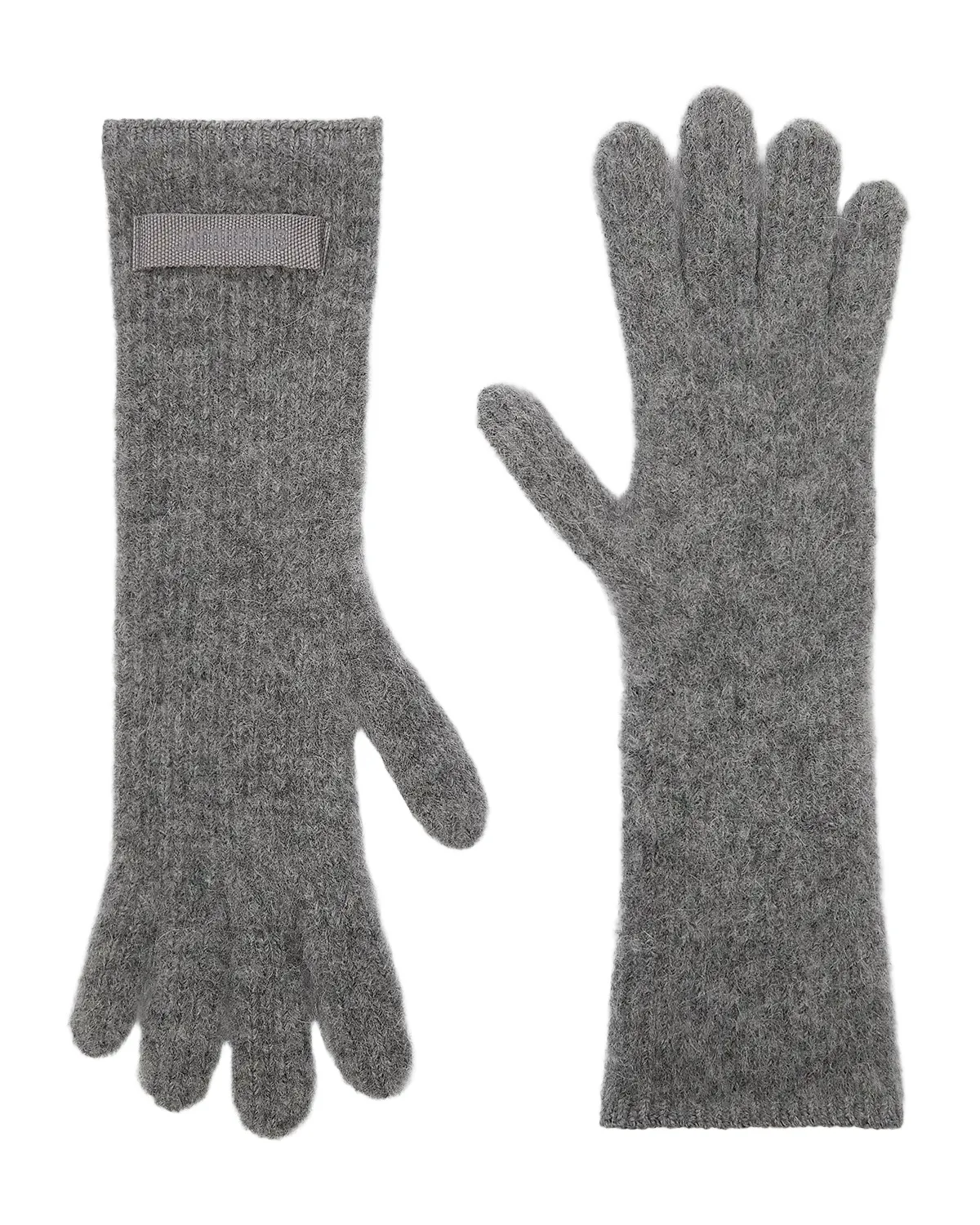 Jacquemus Logo Wool-Blend Gloves