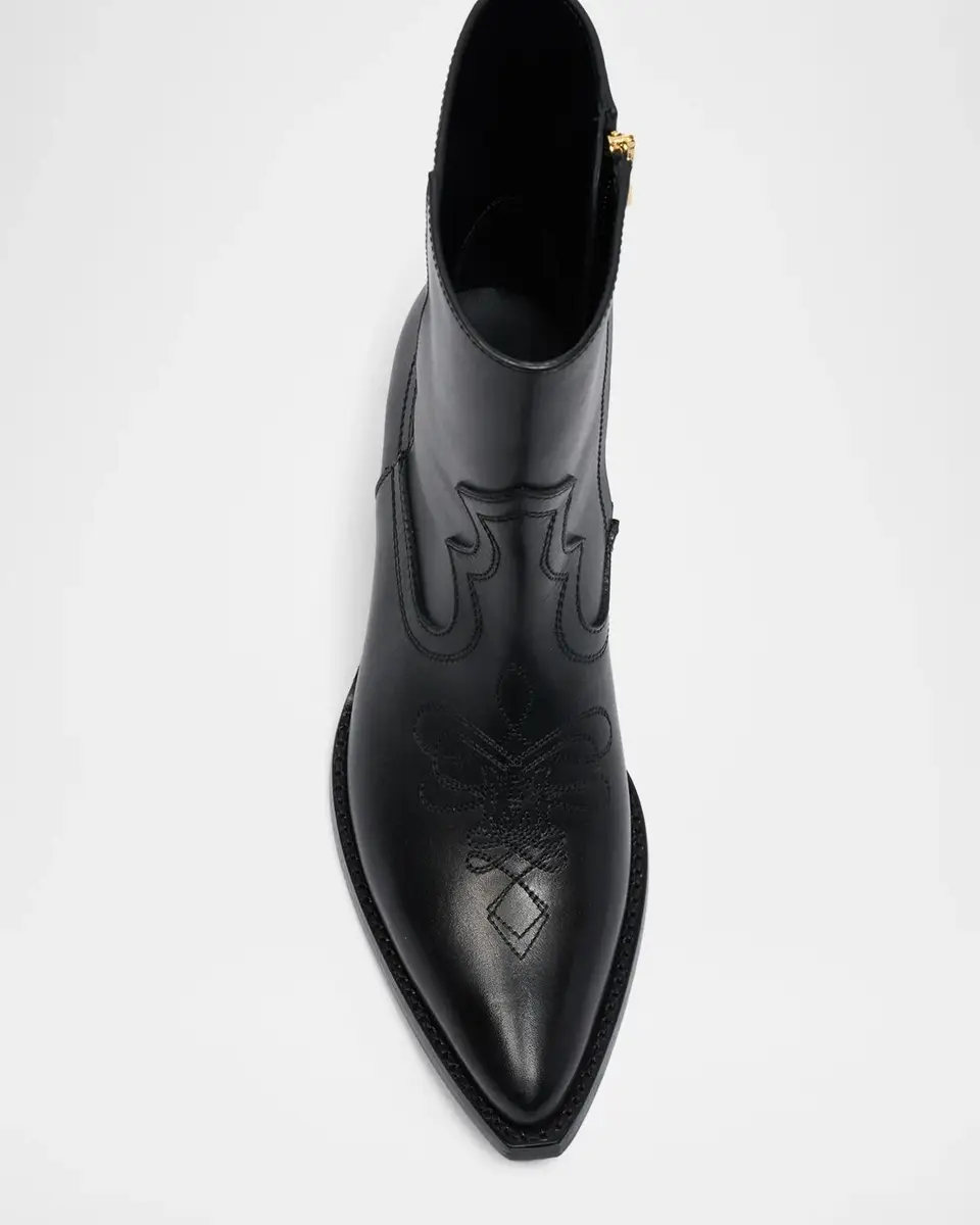 AMIRI 40MM Western-Style Leather Ankle Boots | Thumbnail 4 AMIRI 40MM Western-Style Leather Ankle Boots | Thumbnail 4
