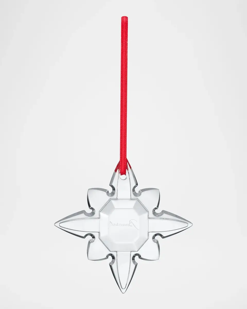 Baccarat Noel Octogone 2026 Crystal Christmas Ornament | Thumbnail 2 Baccarat Noel Octogone 2026 Crystal Christmas Ornament | Thumbnail 2