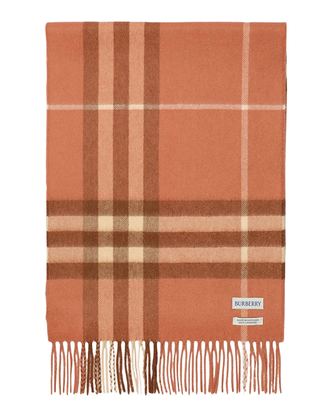 Burberry Check Cashmere Scarf