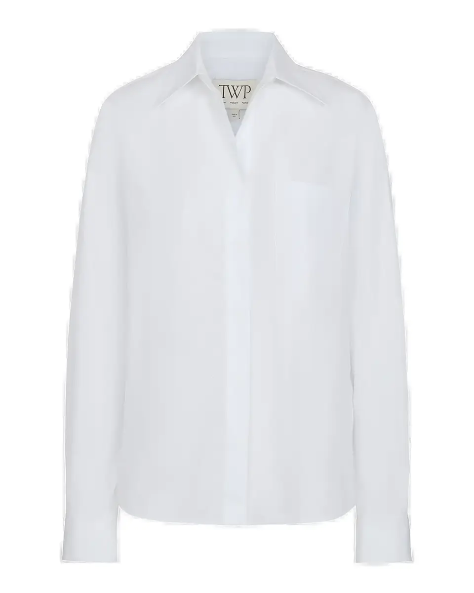 TWP Cowboy Shirt in Super Compact Poplin | Thumbnail 2