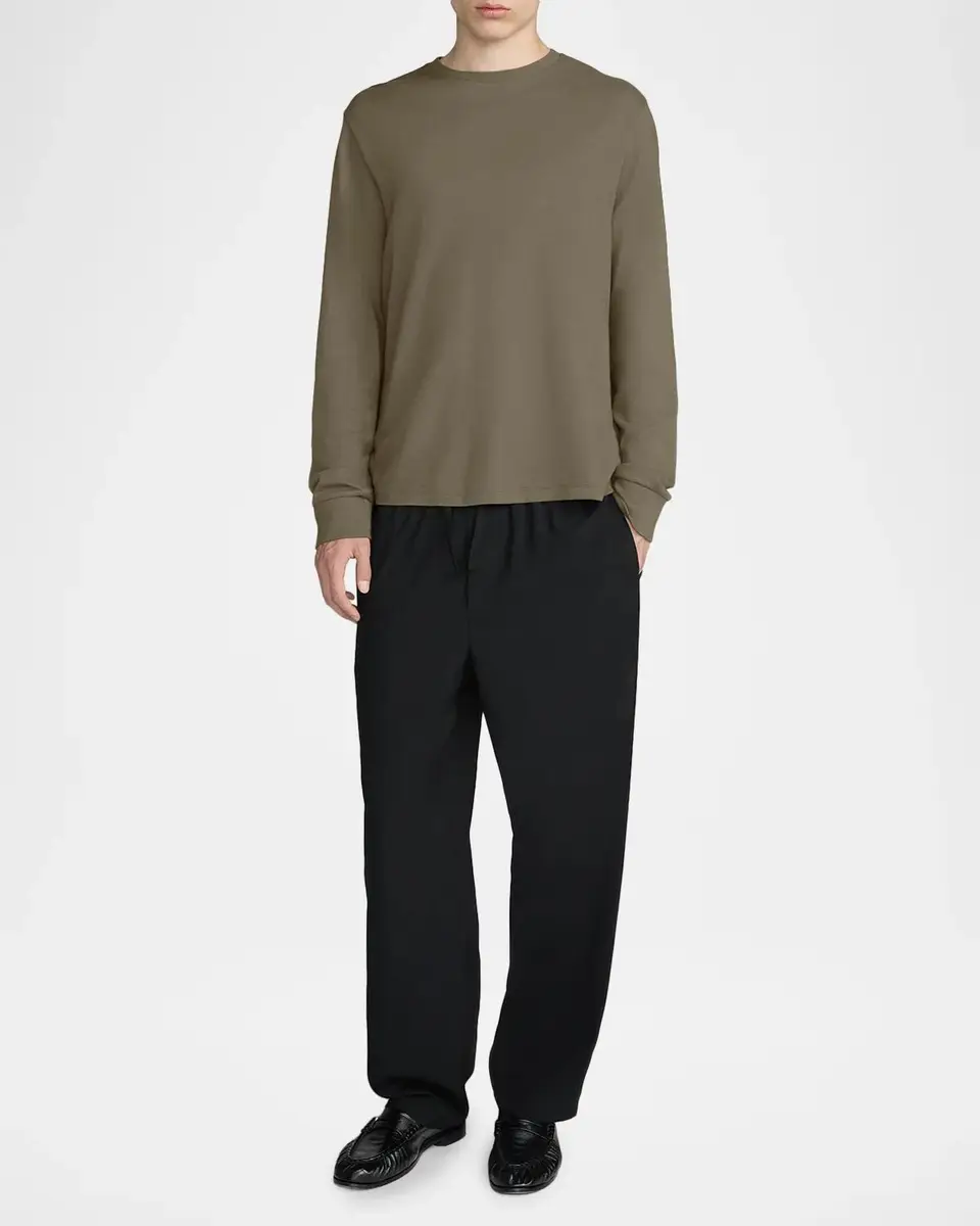 Frame Men's Duofold Crew T-Shirt | Thumbnail 2 Frame Men's Duofold Crew T-Shirt | Thumbnail 2