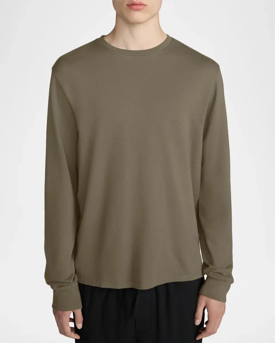 Frame Men's Duofold Crew T-Shirt | Thumbnail 4 Frame Men's Duofold Crew T-Shirt | Thumbnail 4