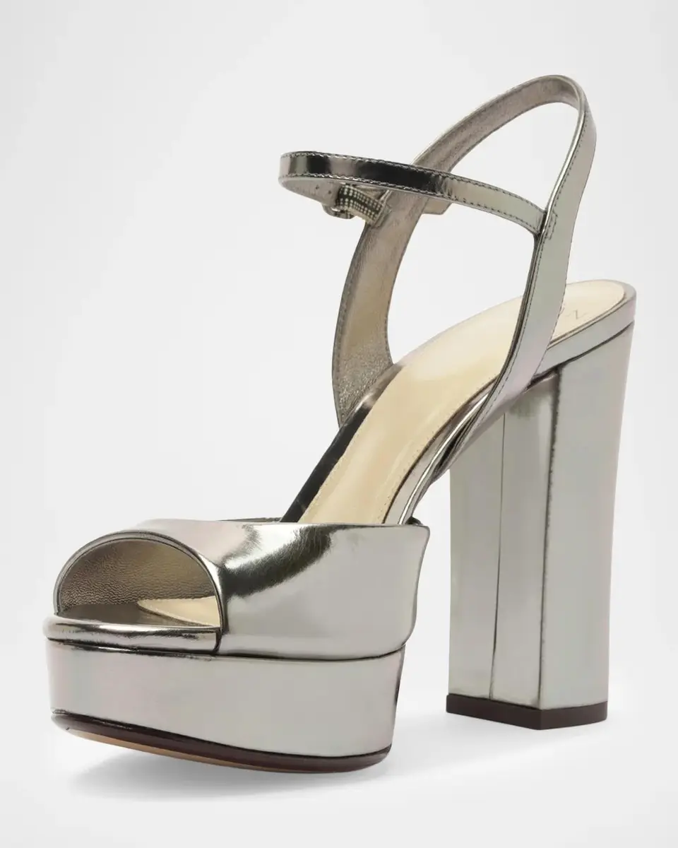 Alexandre Birman 110mm Amy Metallic Leather Platform Sandals | Thumbnail 6 Alexandre Birman 110mm Amy Metallic Leather Platform Sandals | Thumbnail 6