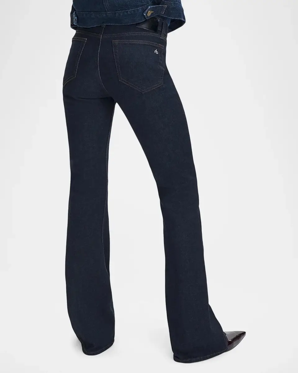 rag & bone Kinsley Low-Rise Bootcut Jeans | Thumbnail 3 rag & bone Kinsley Low-Rise Bootcut Jeans | Thumbnail 3