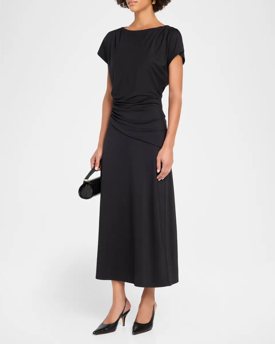 Veronica Beard Basilia Midi Dress | Thumbnail 4 Veronica Beard Basilia Midi Dress | Thumbnail 4