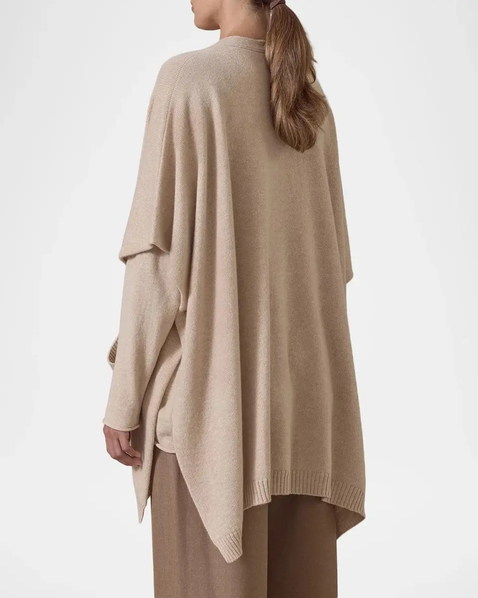 Eskandar Side-Slit Cashmere Cardigan | Thumbnail 3 Eskandar Side-Slit Cashmere Cardigan | Thumbnail 3
