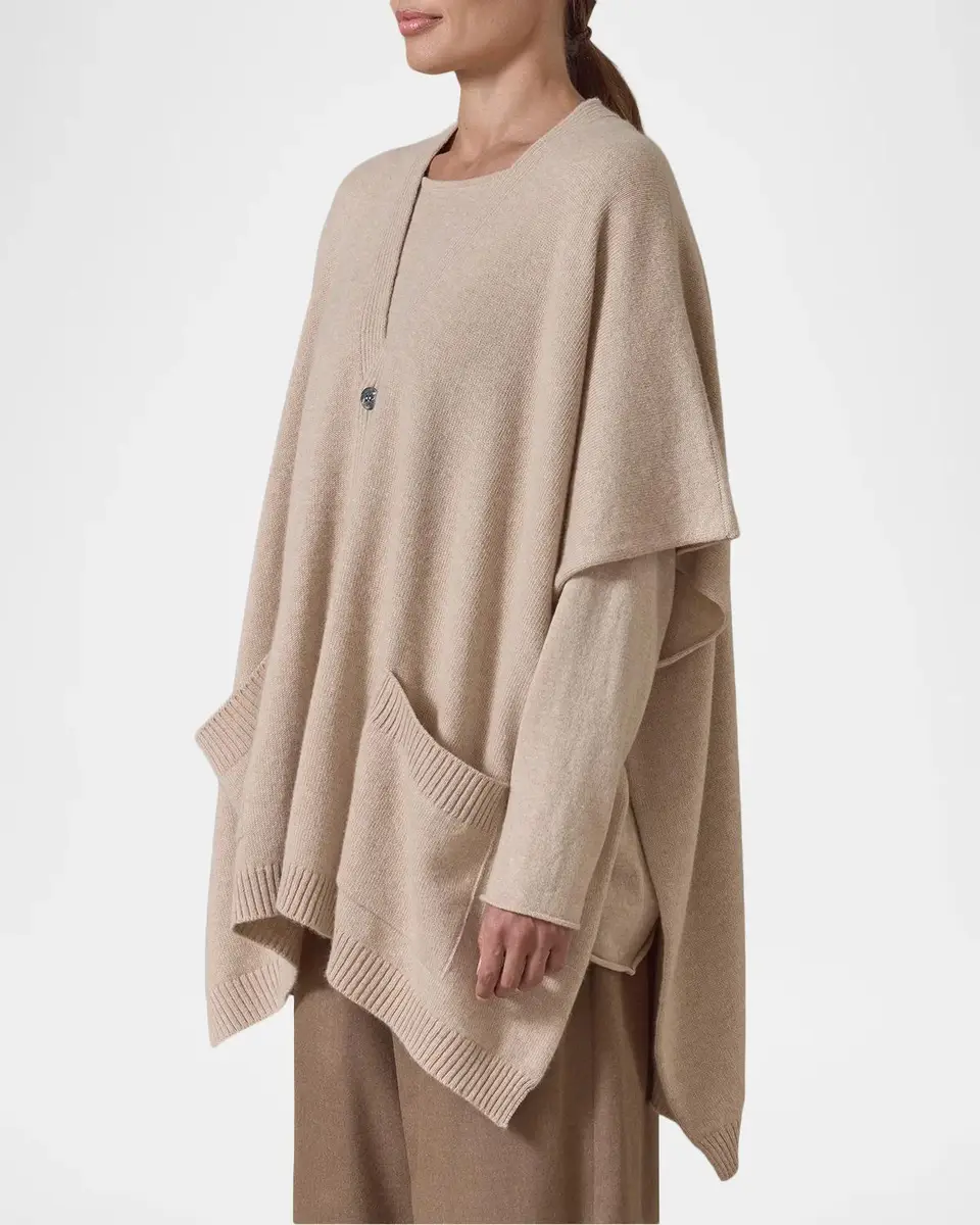 Eskandar Side-Slit Cashmere Cardigan | Thumbnail 5 Eskandar Side-Slit Cashmere Cardigan | Thumbnail 5