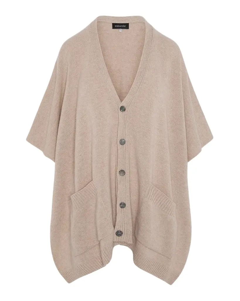 Eskandar Side-Slit Cashmere Cardigan | Image 1 Eskandar Side-Slit Cashmere Cardigan | Image 1
