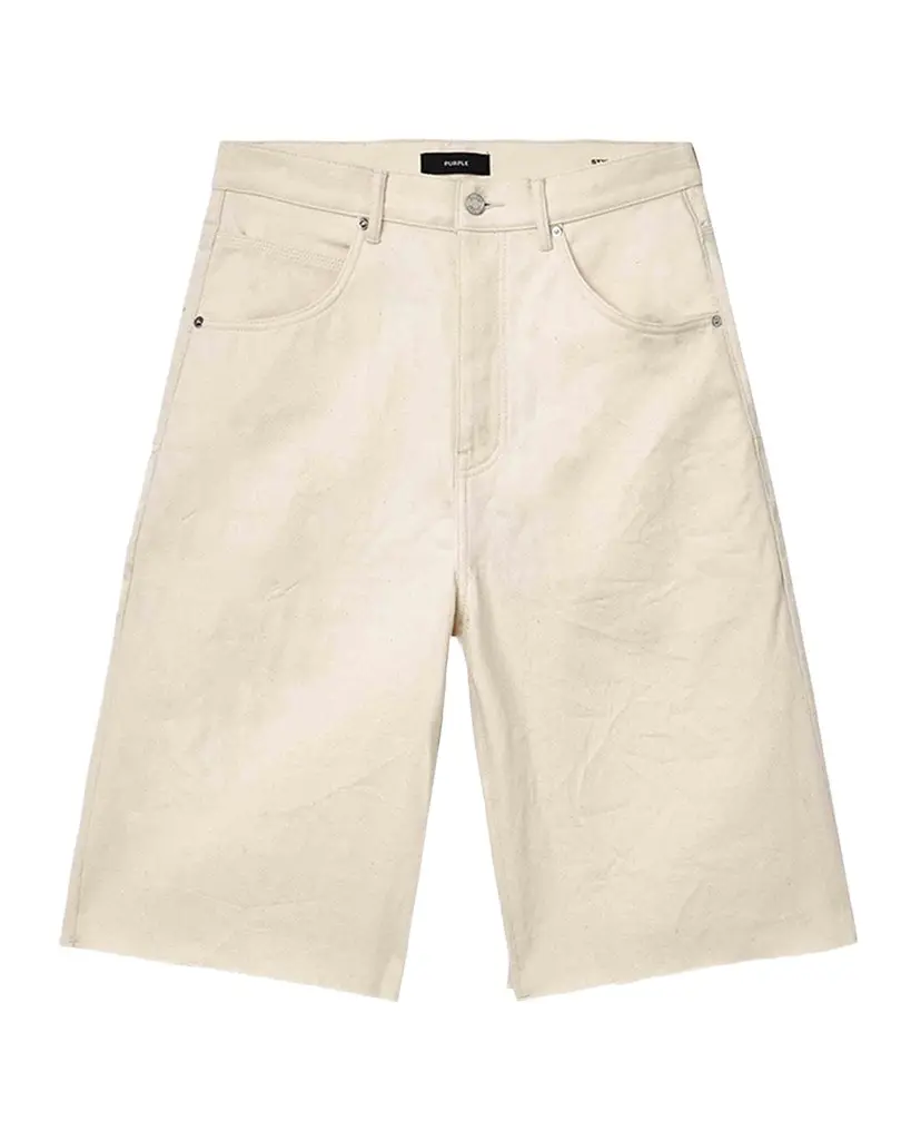 PURPLE Blank Slate Denim Shorts