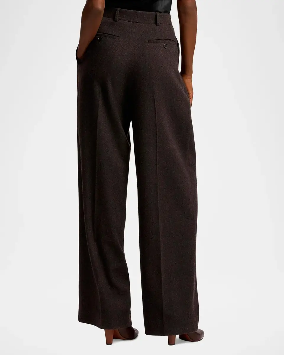 Ralph Lauren Collection Clarice Wool Herringbone Pants | Thumbnail 3