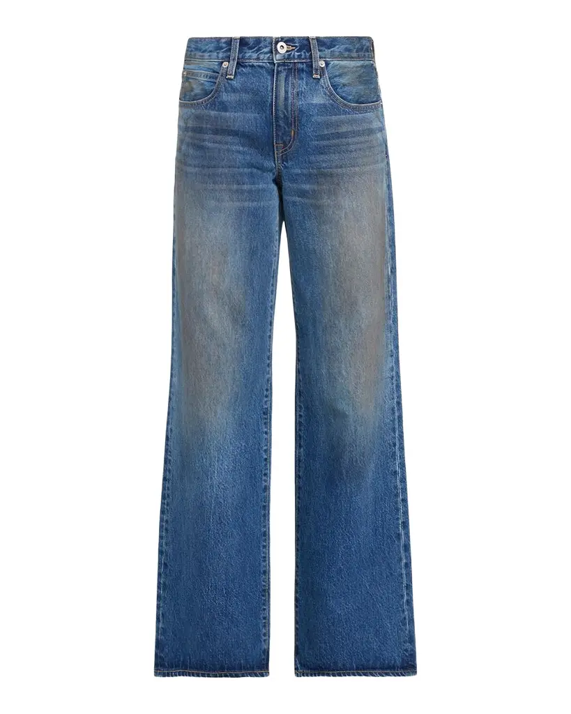 SLVRLAKE Mica Low-Rise Wide Relaxed Jeans | Image 1 SLVRLAKE Mica Low-Rise Wide Relaxed Jeans | Image 1