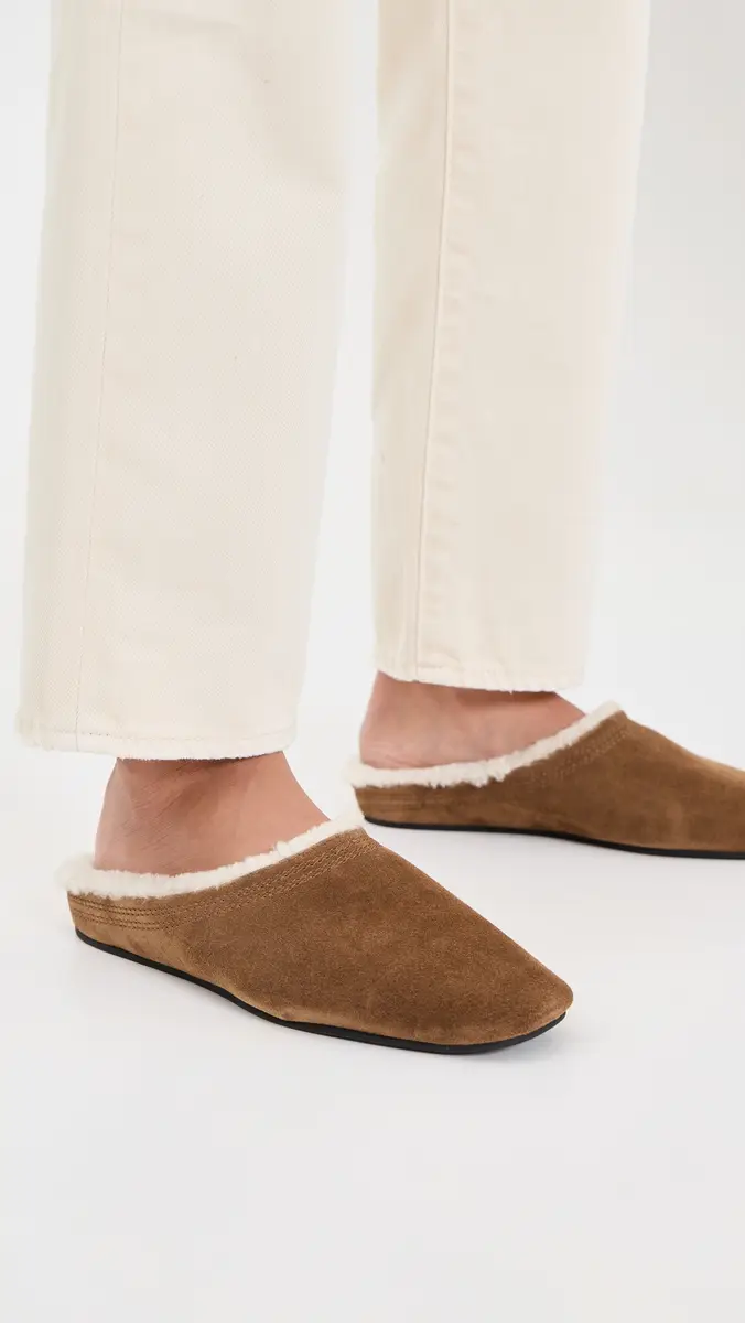 Veronica Beard Narcisa Shearling Mules | Thumbnail 3