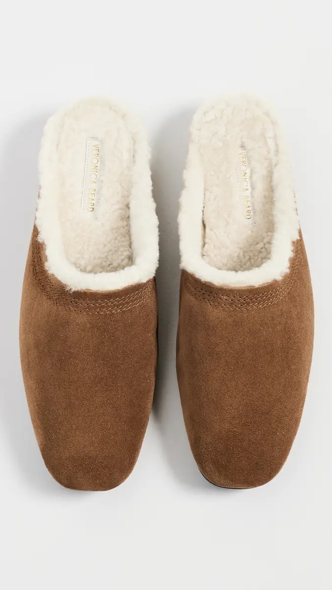 Veronica Beard Narcisa Shearling Mules | Thumbnail 5
