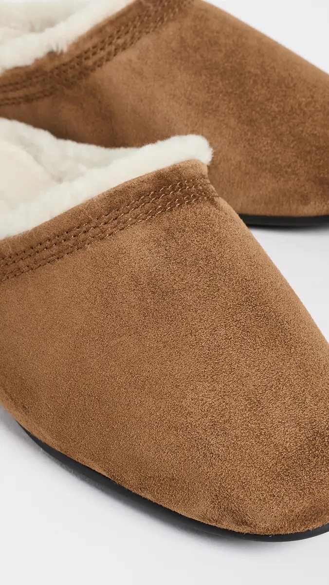 Veronica Beard Narcisa Shearling Mules | Thumbnail 6