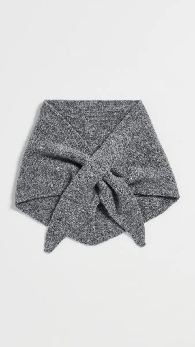Hat Attack Triangle Wool Knit Scarf | Thumbnail 2 Hat Attack Triangle Wool Knit Scarf | Thumbnail 2
