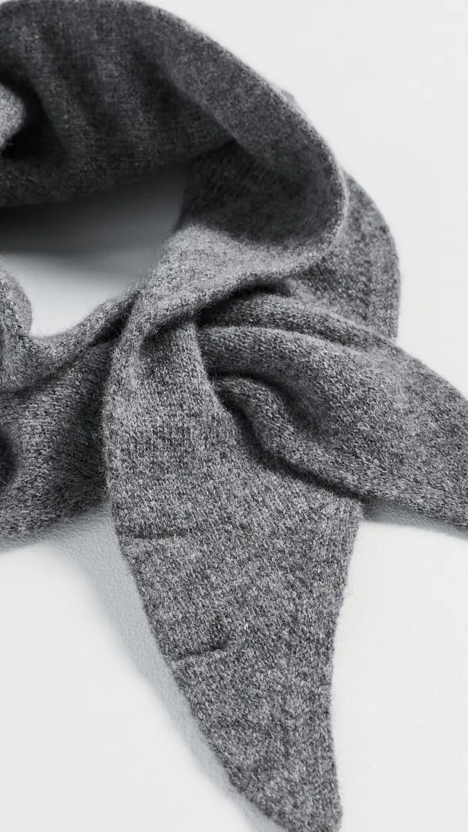 Hat Attack Triangle Wool Knit Scarf | Thumbnail 5 Hat Attack Triangle Wool Knit Scarf | Thumbnail 5
