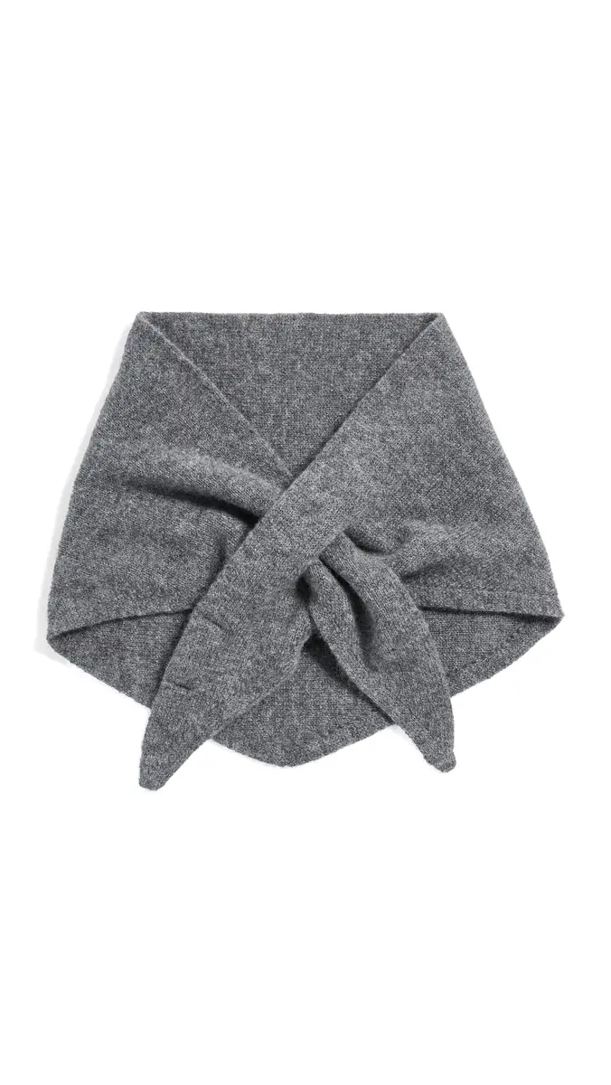 Hat Attack Triangle Wool Knit Scarf | Thumbnail 6 Hat Attack Triangle Wool Knit Scarf | Thumbnail 6