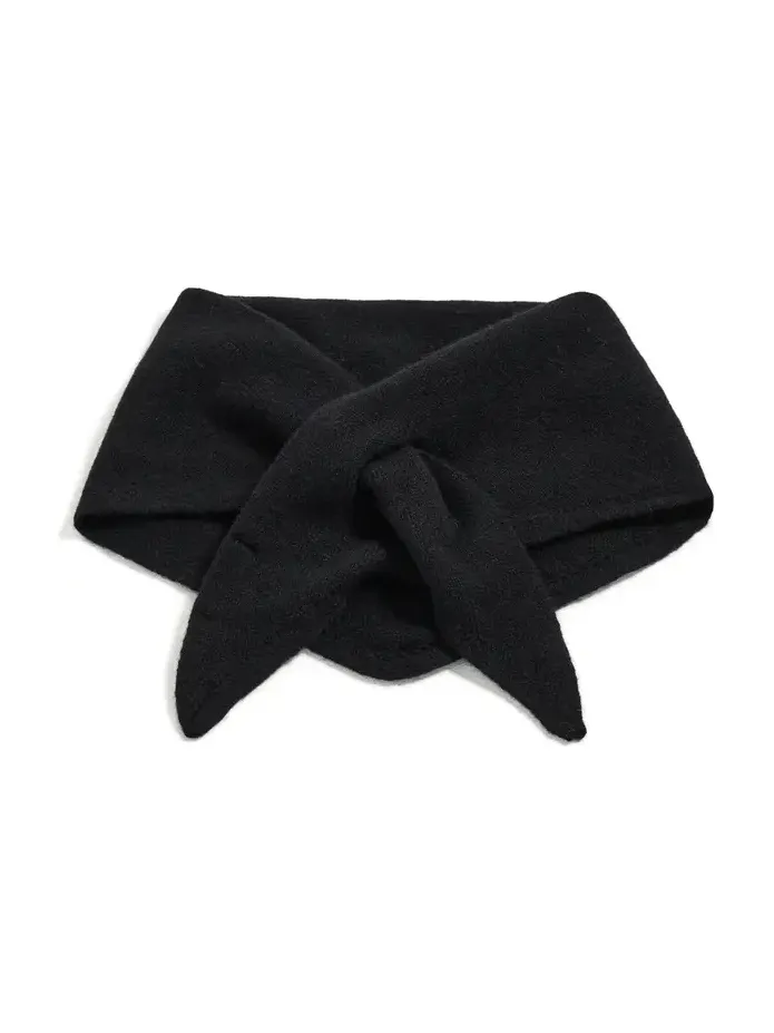 Triangle Wool Knit Scarf Triangle Wool Knit Scarf