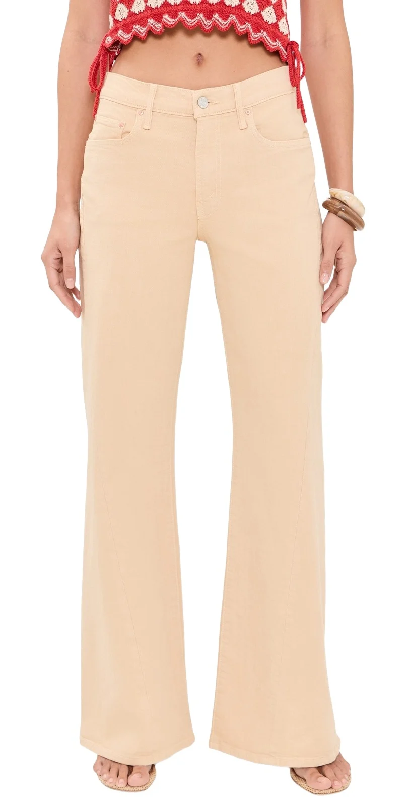 Mother Mr Sidestepper Twist Sneak Jeans