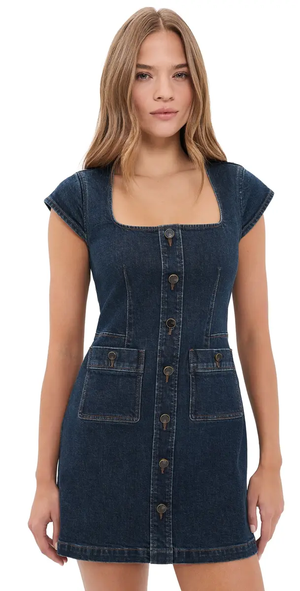 Joanna Denim Mini Dress