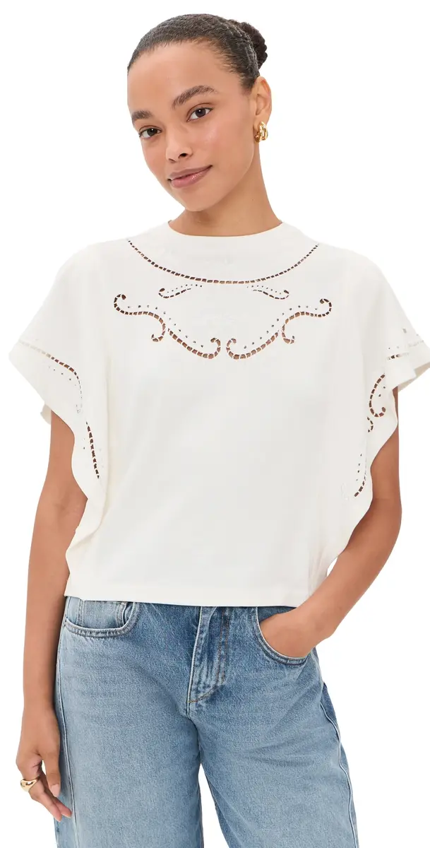 Isabel Marant Étoile Eoline Blouse Ecru | Image 1 Isabel Marant Étoile Eoline Blouse Ecru | Image 1