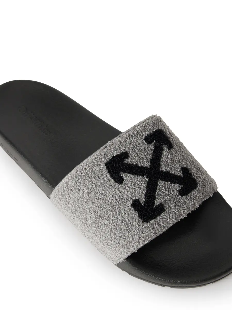 Off-White Arrow Terry Slider | Thumbnail 6 Off-White Arrow Terry Slider | Thumbnail 6
