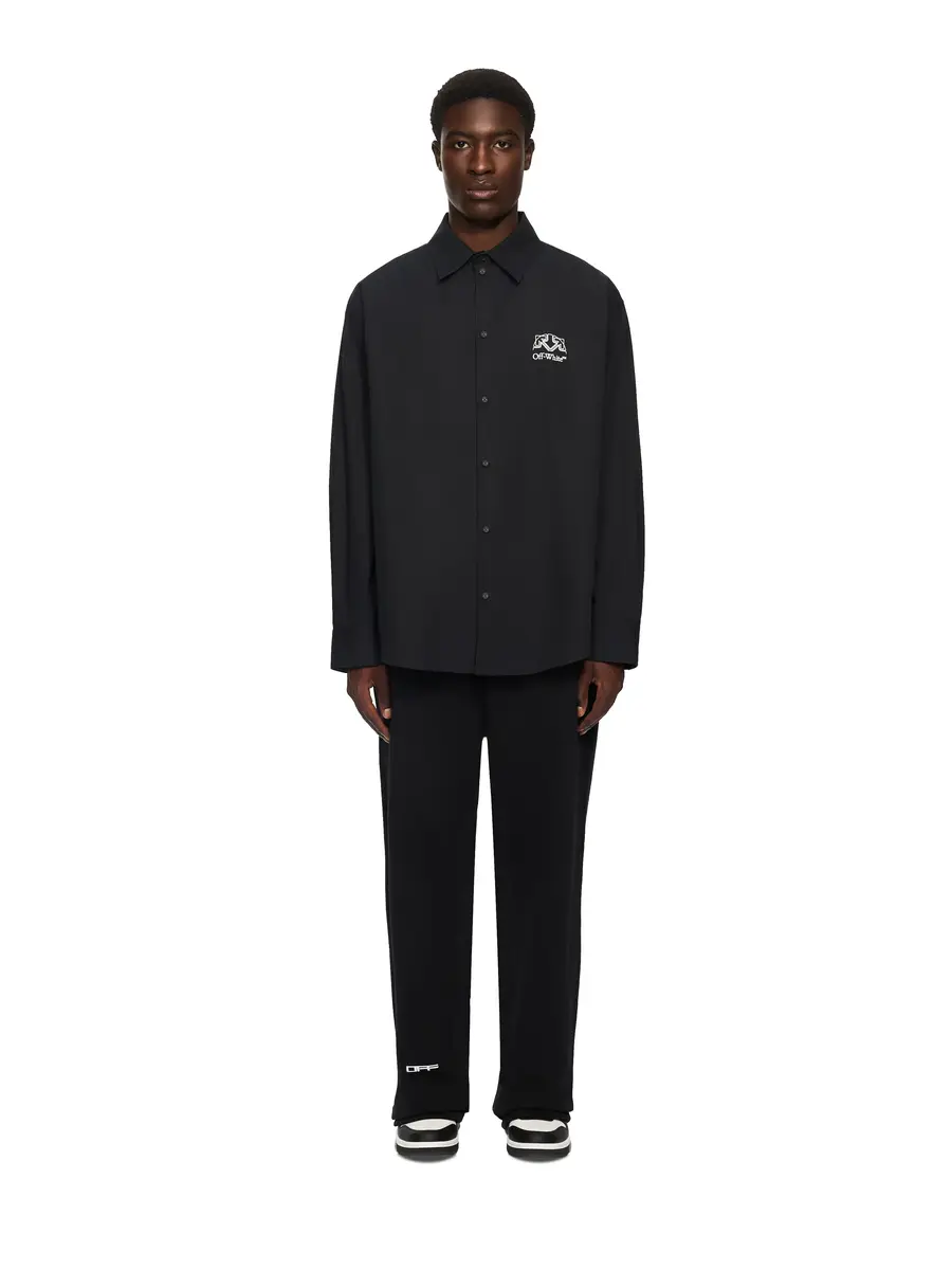 Off-White Off Line Half Arrow Poplin Overshirt | Thumbnail 2 Off-White Off Line Half Arrow Poplin Overshirt | Thumbnail 2