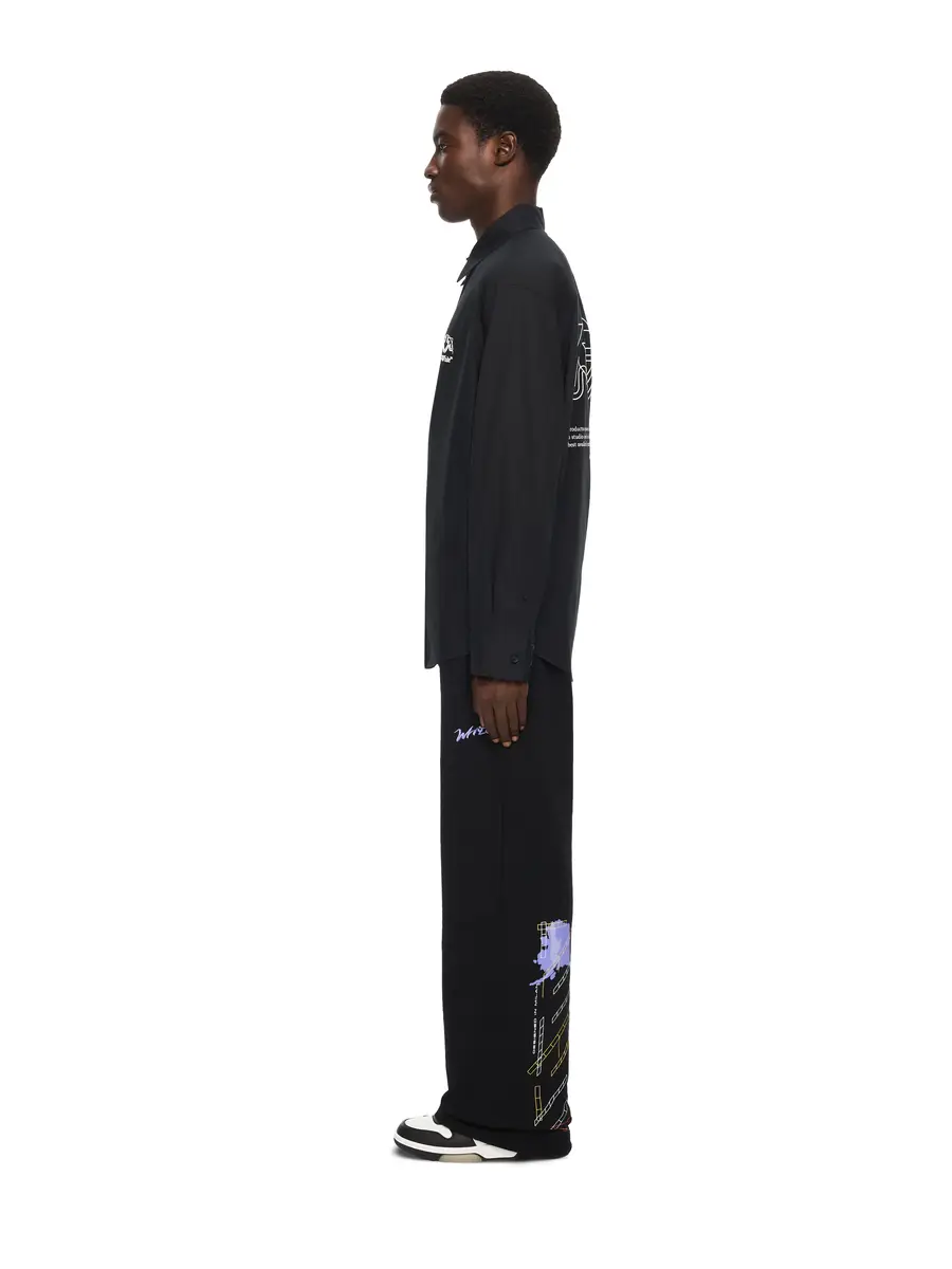Off-White Off Line Half Arrow Poplin Overshirt | Thumbnail 3 Off-White Off Line Half Arrow Poplin Overshirt | Thumbnail 3