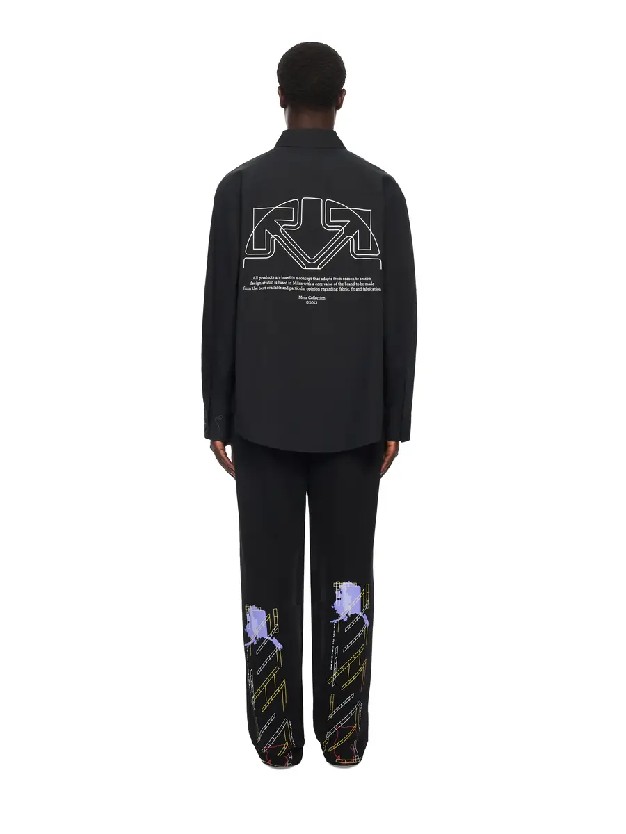 Off-White Off Line Half Arrow Poplin Overshirt | Thumbnail 4 Off-White Off Line Half Arrow Poplin Overshirt | Thumbnail 4
