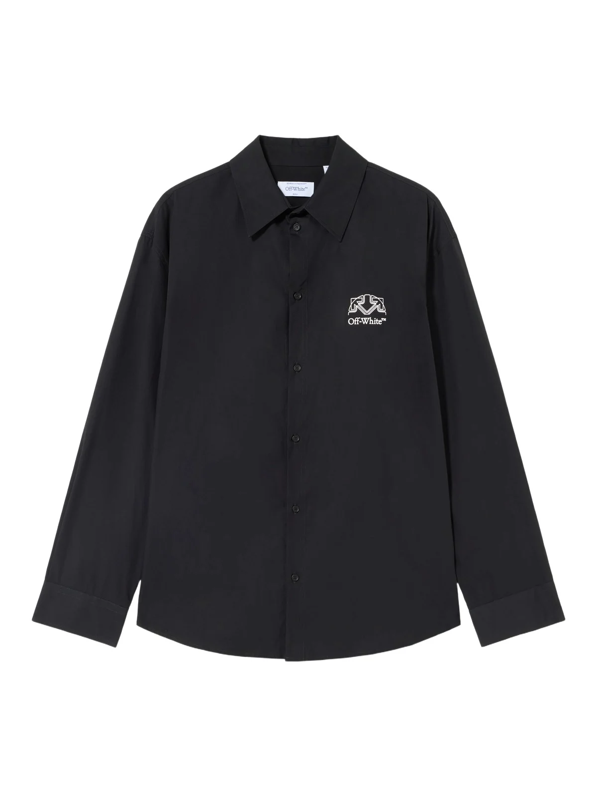 Off Line Half Arrow Poplin Overshirt Off Line Half Arrow Poplin Overshirt