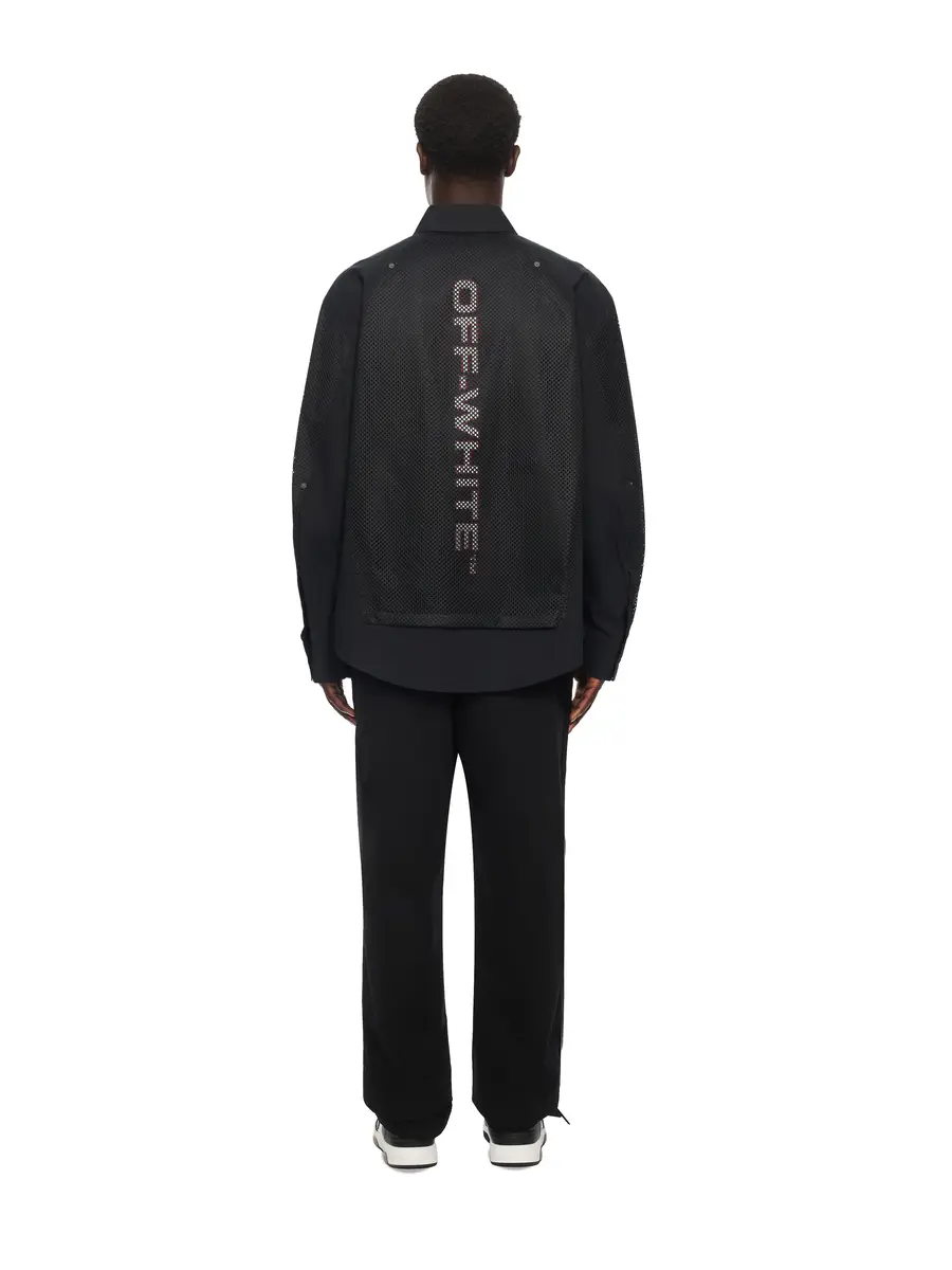 Off-White Racing Staff Mesh Overshirt | Thumbnail 4 Off-White Racing Staff Mesh Overshirt | Thumbnail 4