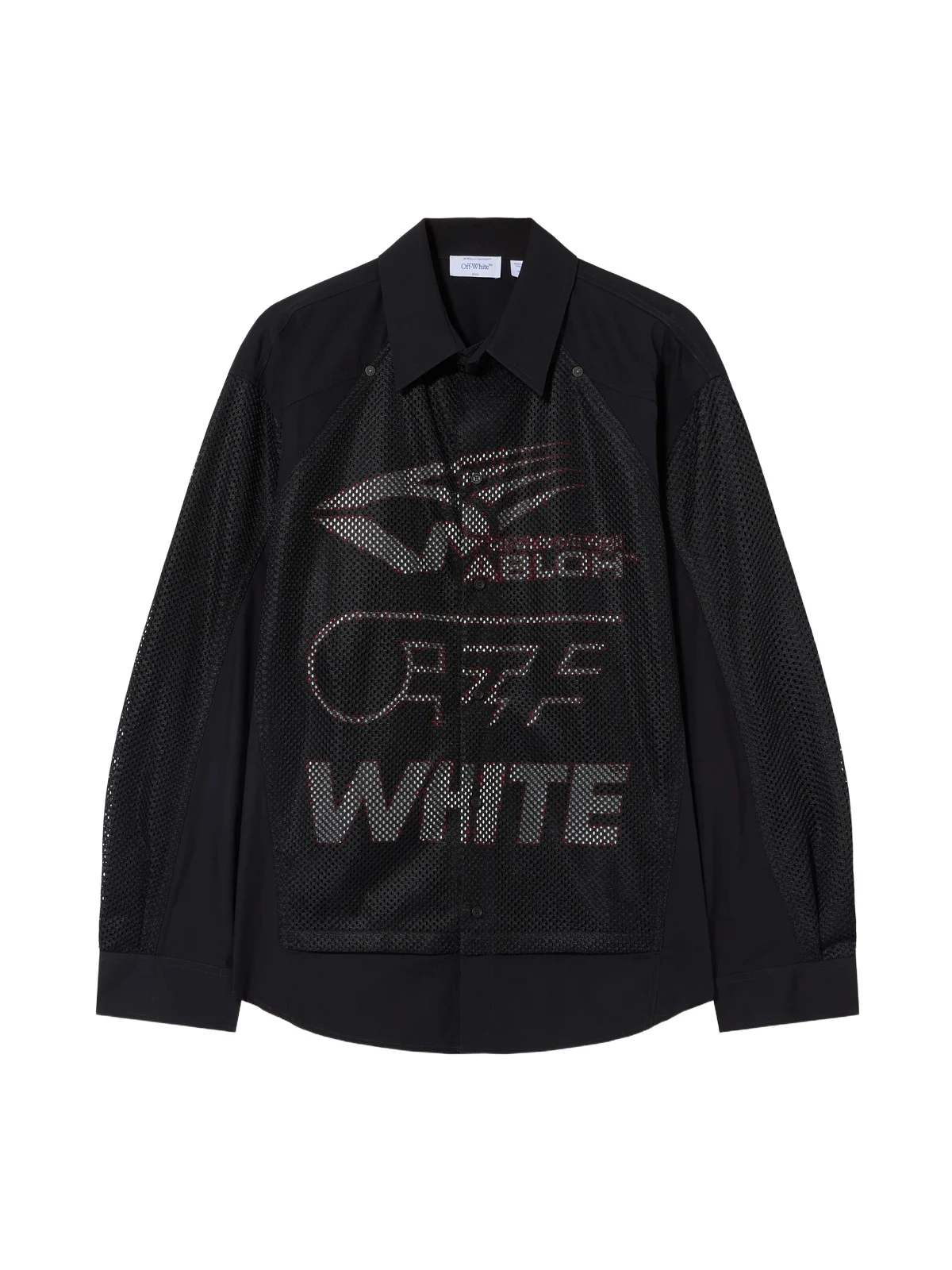 Off-White Racing Staff Mesh Overshirt