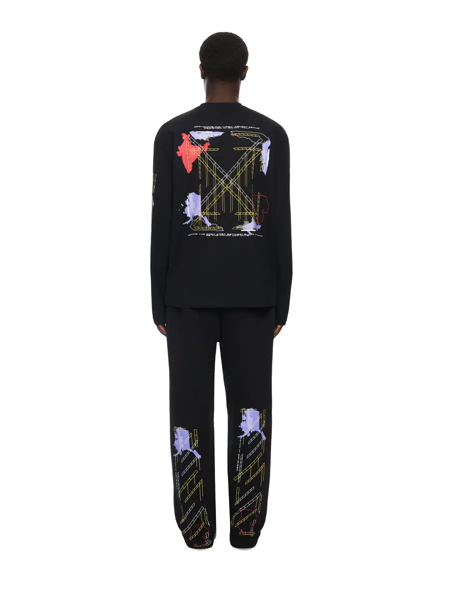 Off-White Archigeography Arrow Skate Long Sleeve T-Shirt | Thumbnail 4 Off-White Archigeography Arrow Skate Long Sleeve T-Shirt | Thumbnail 4