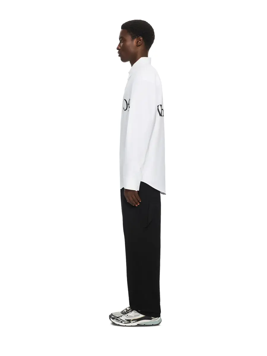 Off-White Bookish Scarf Poplin Overshirt | Thumbnail 3 Off-White Bookish Scarf Poplin Overshirt | Thumbnail 3