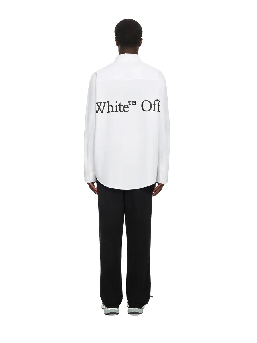 Off-White Bookish Scarf Poplin Overshirt | Thumbnail 4 Off-White Bookish Scarf Poplin Overshirt | Thumbnail 4